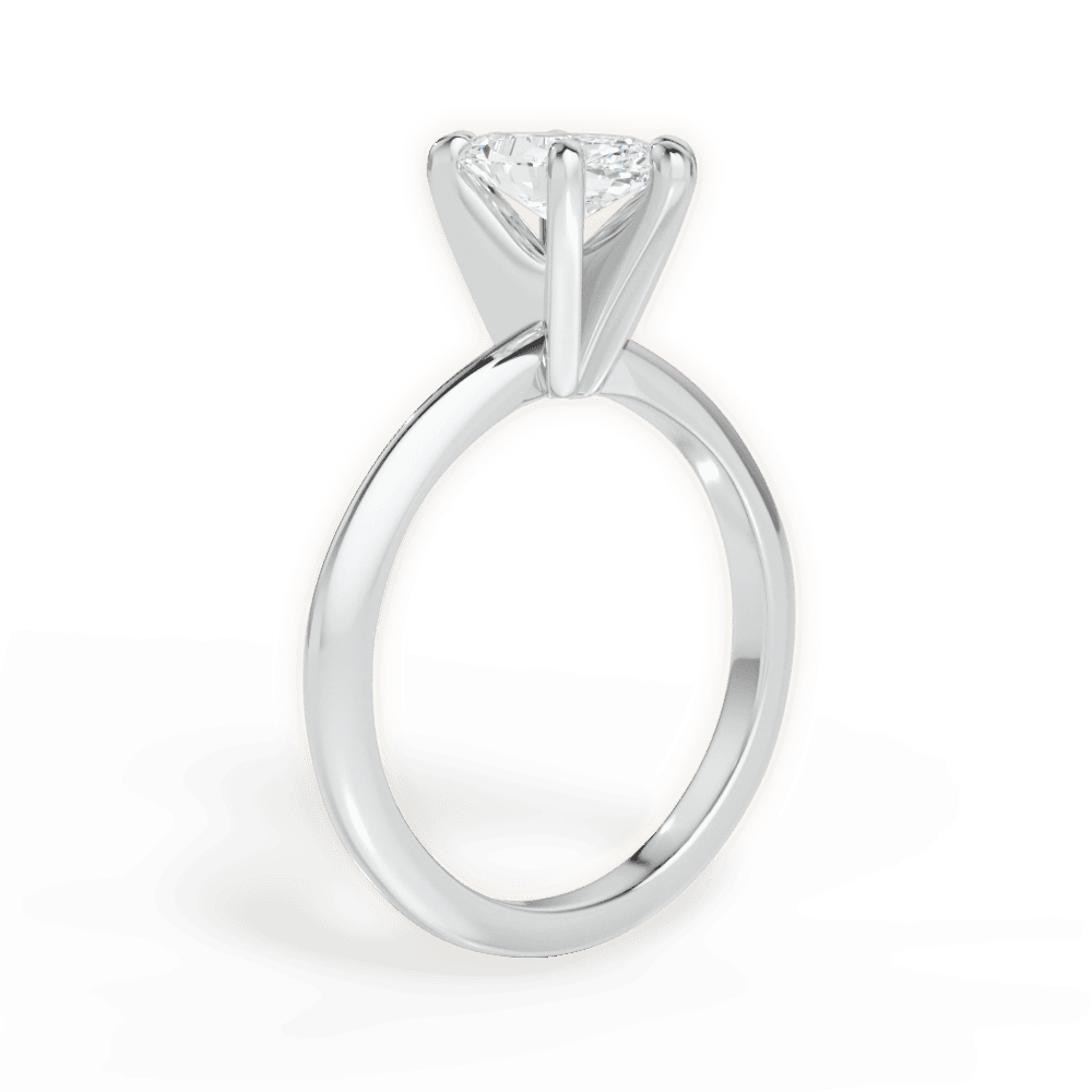 14kt White Gold/18kt White Gold/Platinum/marquise/front