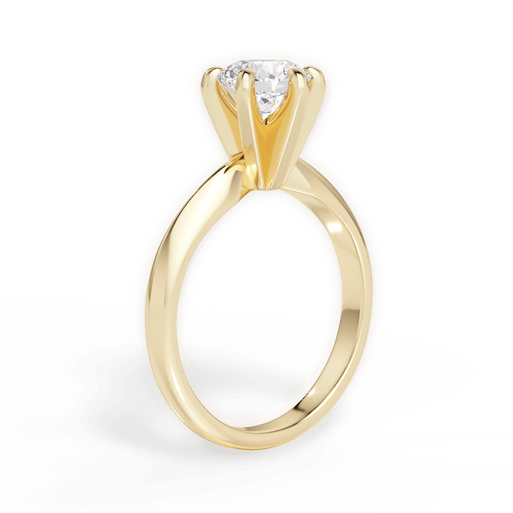 14kt Yellow Gold/18kt Yellow Gold/round/front