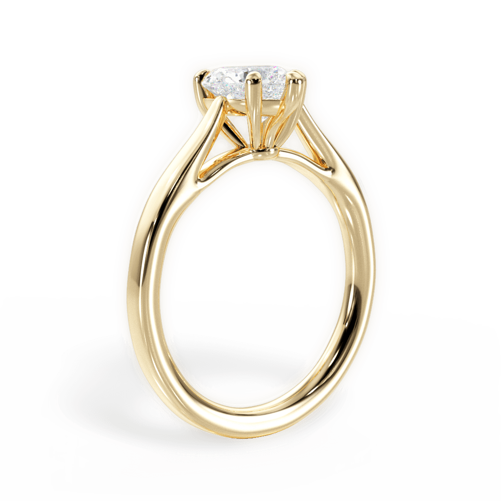 14kt Yellow Gold/18kt Yellow Gold/heart/front