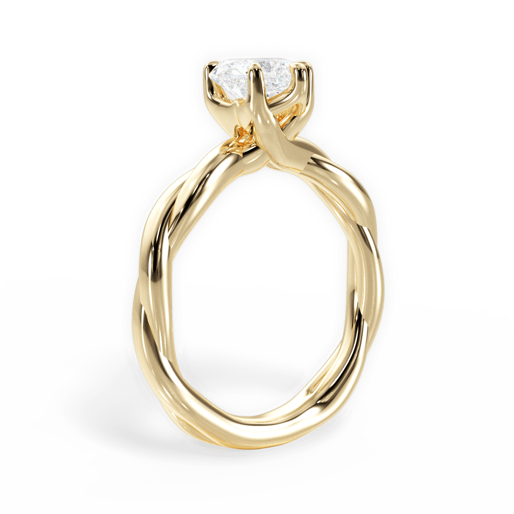 14kt Yellow Gold/18kt Yellow Gold/heart/front