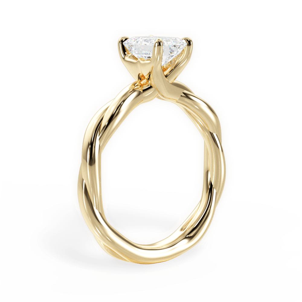 14kt Yellow Gold/18kt Yellow Gold/emerald/front