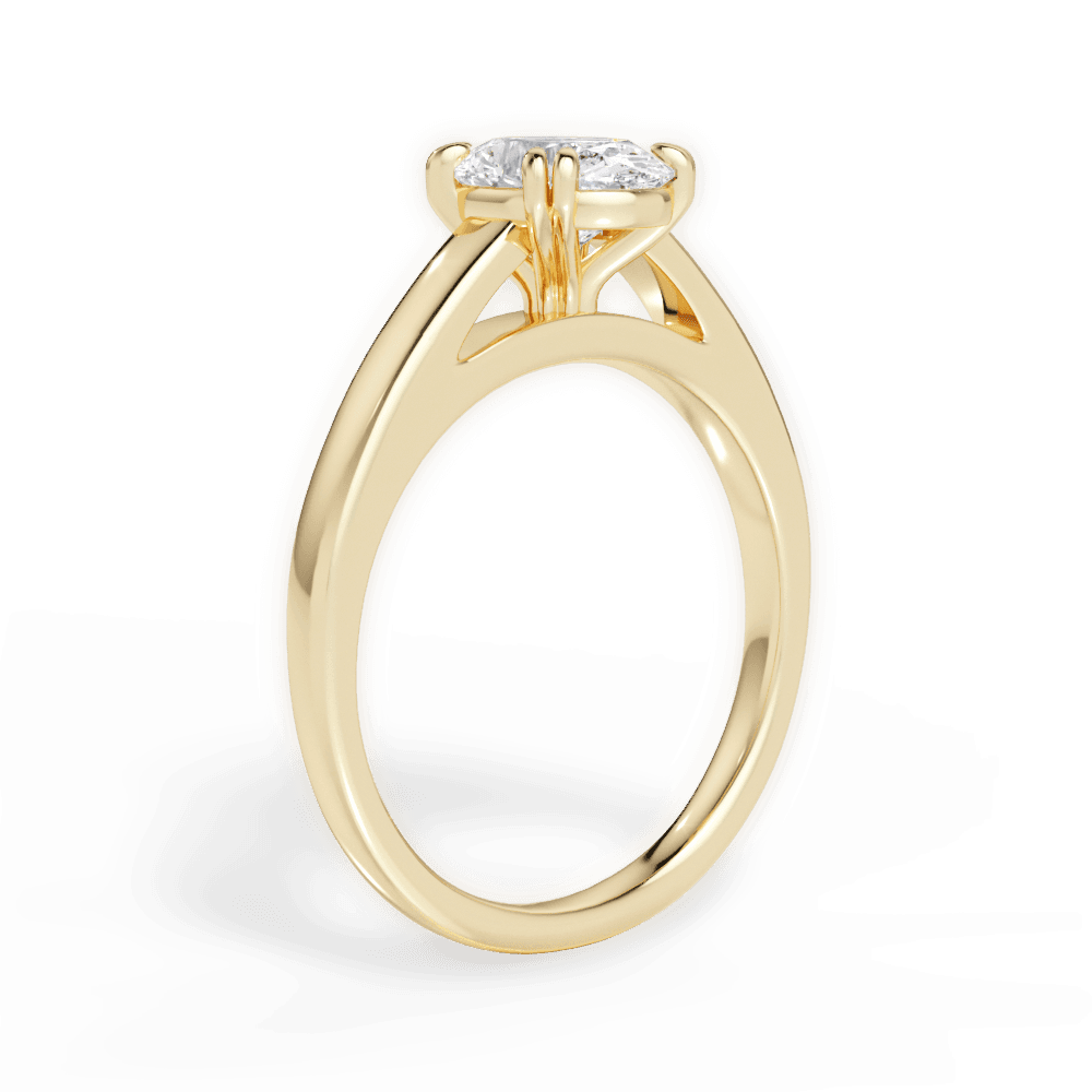 14kt Yellow Gold/18kt Yellow Gold/oval/front