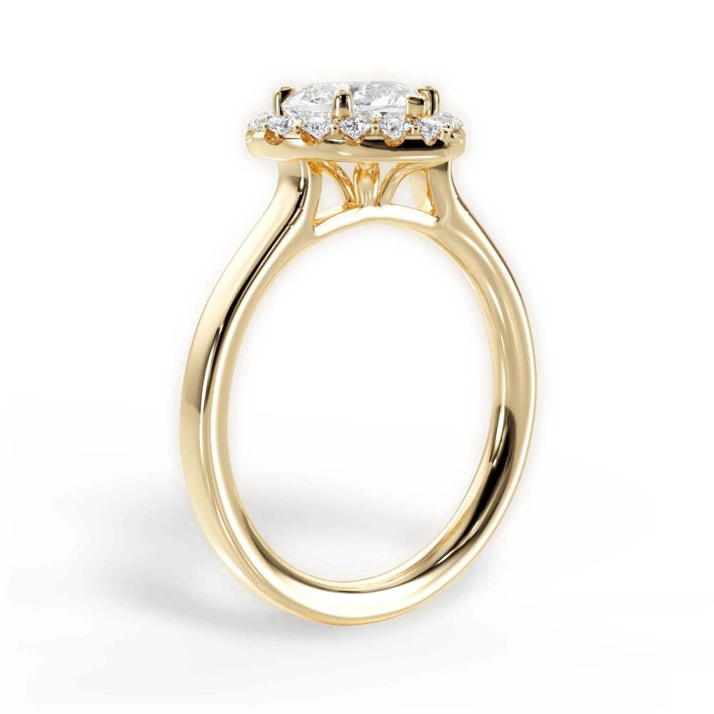 14kt Yellow Gold/18kt Yellow Gold/heart/front