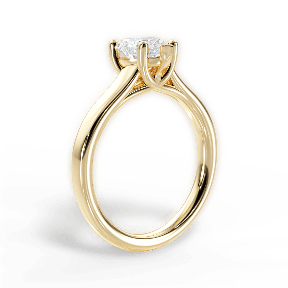 14kt Yellow Gold/18kt Yellow Gold/heart/front