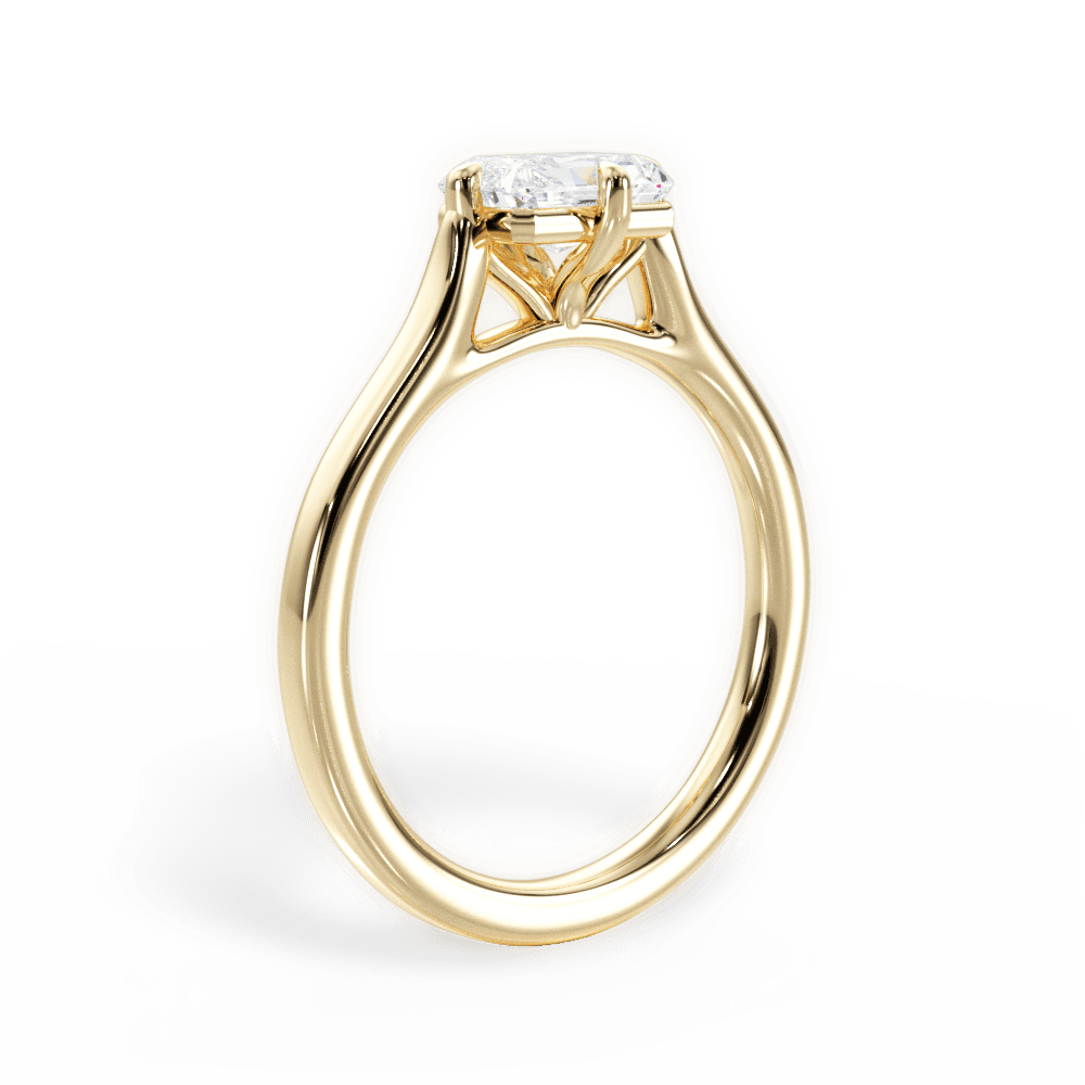 14kt Yellow Gold/18kt Yellow Gold/radiant/front