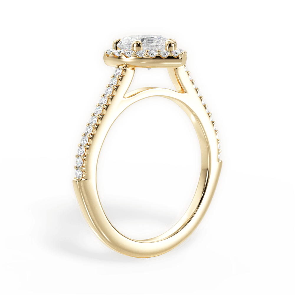 14kt Yellow Gold/18kt Yellow Gold/heart/front