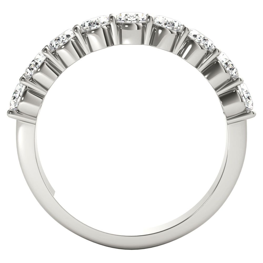 18kt White Gold/1.00 CTW/front