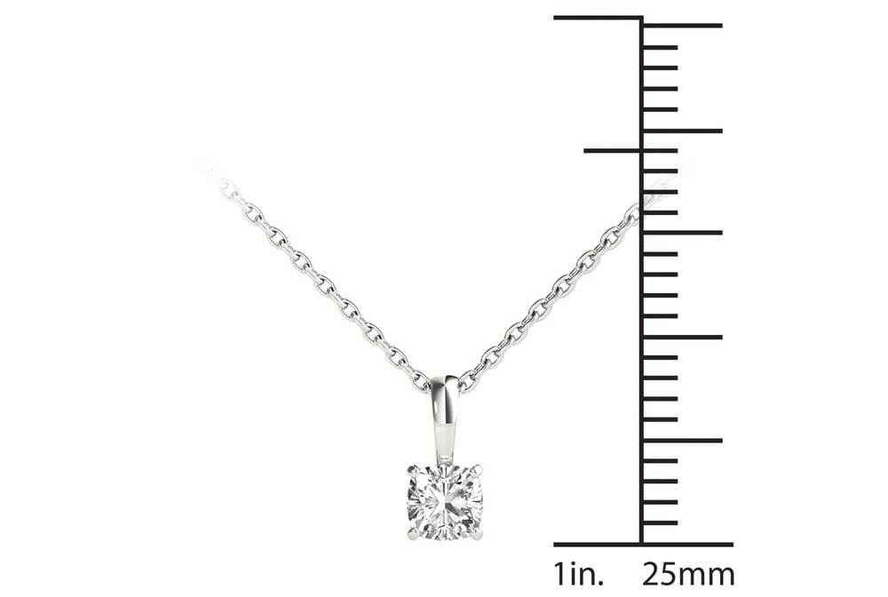 14kt White Gold/0.30 CTW/measurement