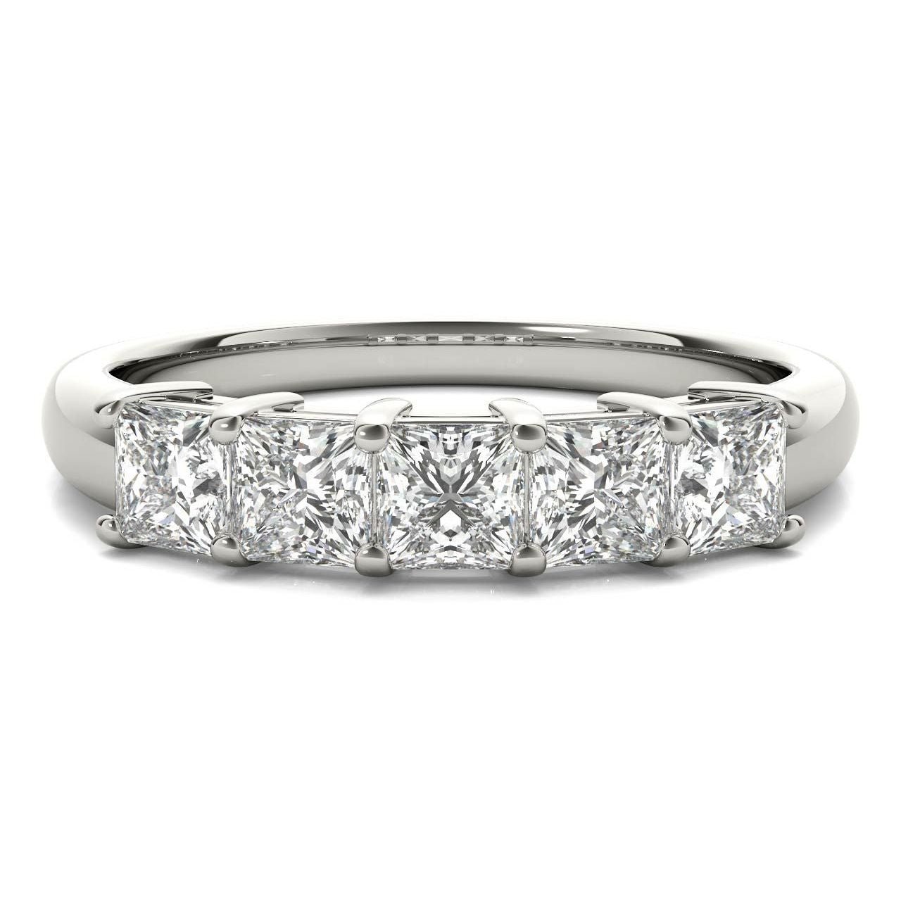 18kt White Gold/1.00 CTW/top