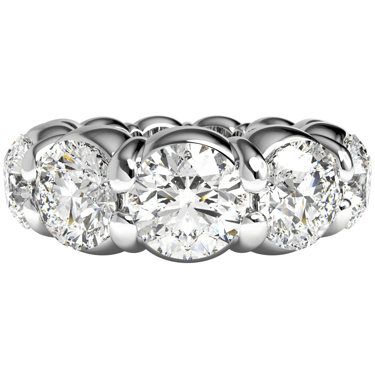 14kt white gold/18kt white gold/platinum/3/3.5/4/4.5/5/5.5/6/6.5/7/7.5/8/8.5/9/top