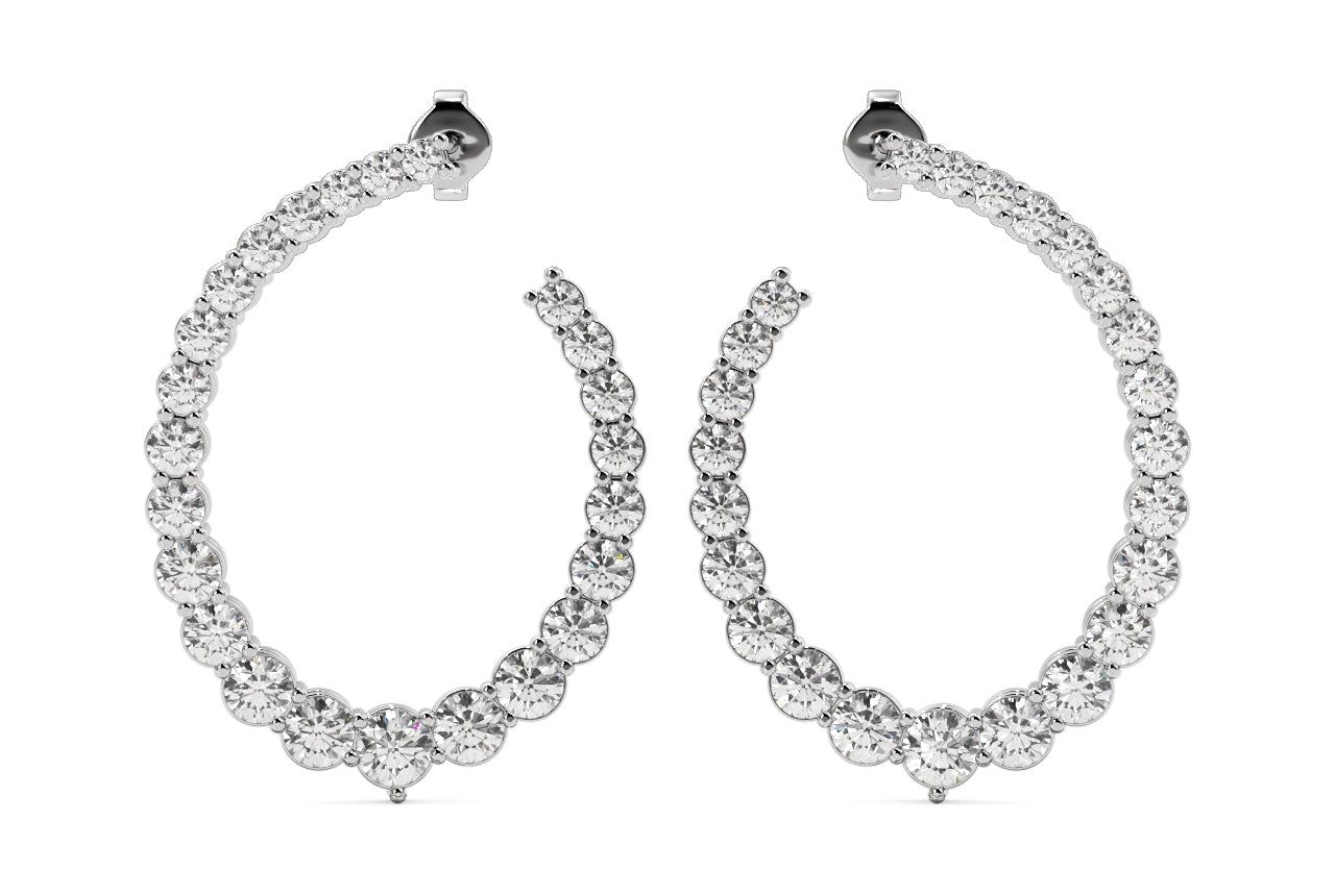 14kt white gold/18kt white gold/platinum//2.08 ctw/earth grown/lab grown/top