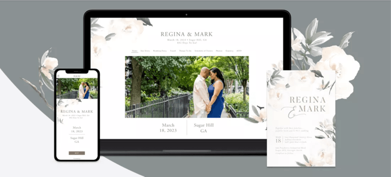 Design Your Perfect Save-The-Date Cards, Wedding Invitations, and Wedding Website