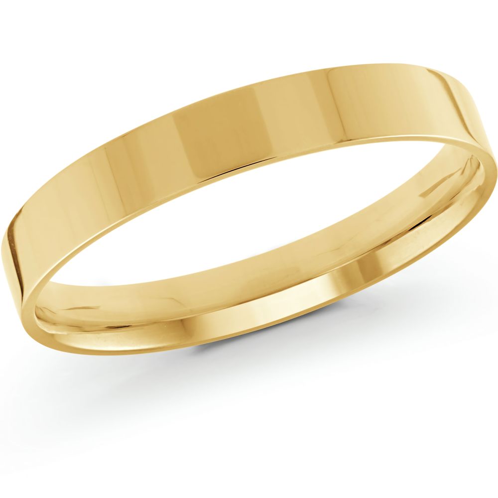 14kt Yellow Gold/3 mm/front