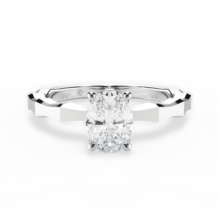 14kt White Gold/18kt White Gold/Platinum/oval/top sku 1OZ1360