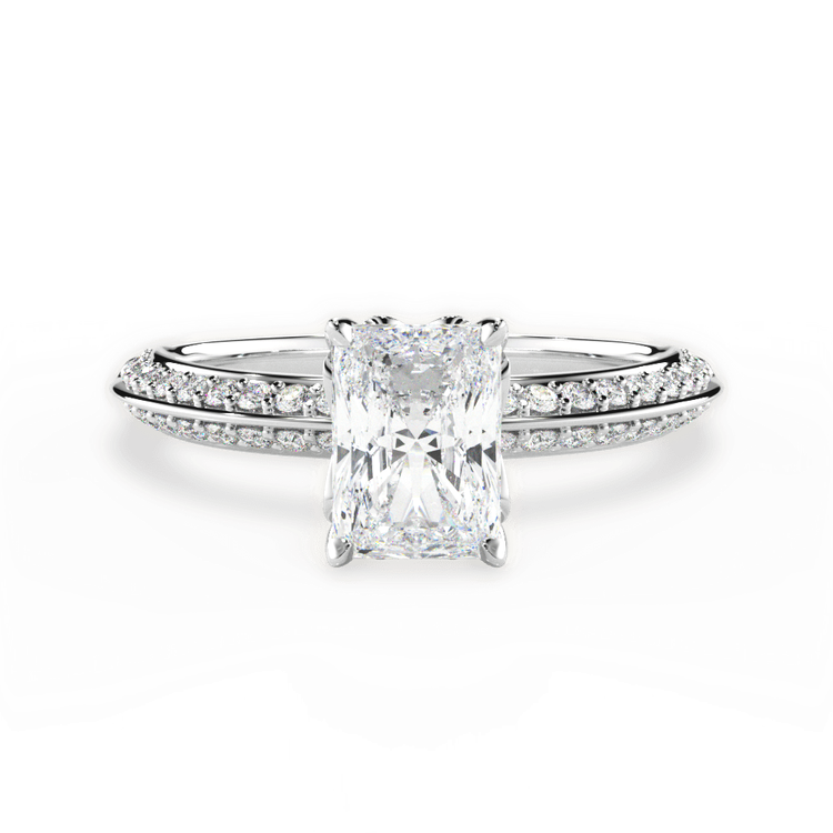 14kt White Gold/18kt White Gold/Platinum/radiant/top sku 1RAZ4770