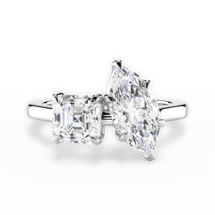 14kt White Gold/18kt White Gold/Platinum/marquise/top sku 1ASZ1001ALDEM