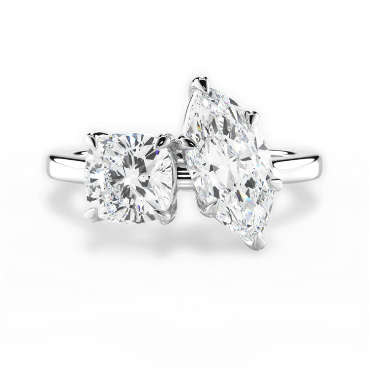 14kt White Gold/18kt White Gold/Platinum/marquise/top sku 1CUZ1002AMQ