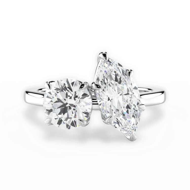 14kt White Gold/18kt White Gold/Platinum/marquise/top sku 1RZ1003CMQ