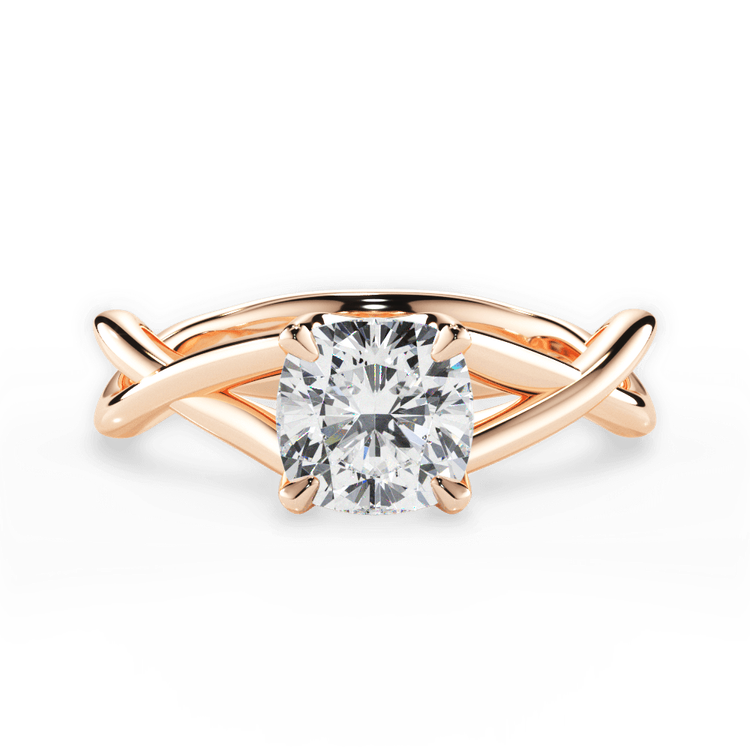 14kt Rose Gold/18kt Rose Gold/cushion/top sku 1CUZ4706