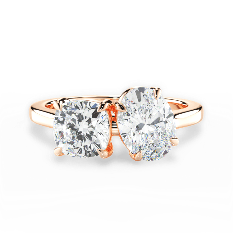 14kt Rose Gold/18kt Rose Gold/oval/top sku 1CUZ1002ALDOV