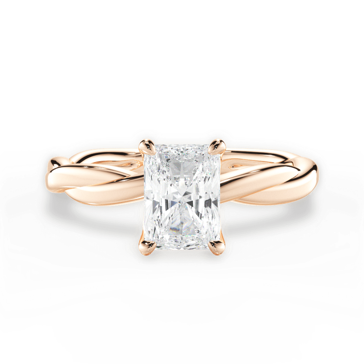 14kt Rose Gold/18kt Rose Gold/radiant/top sku 1RAZ4702