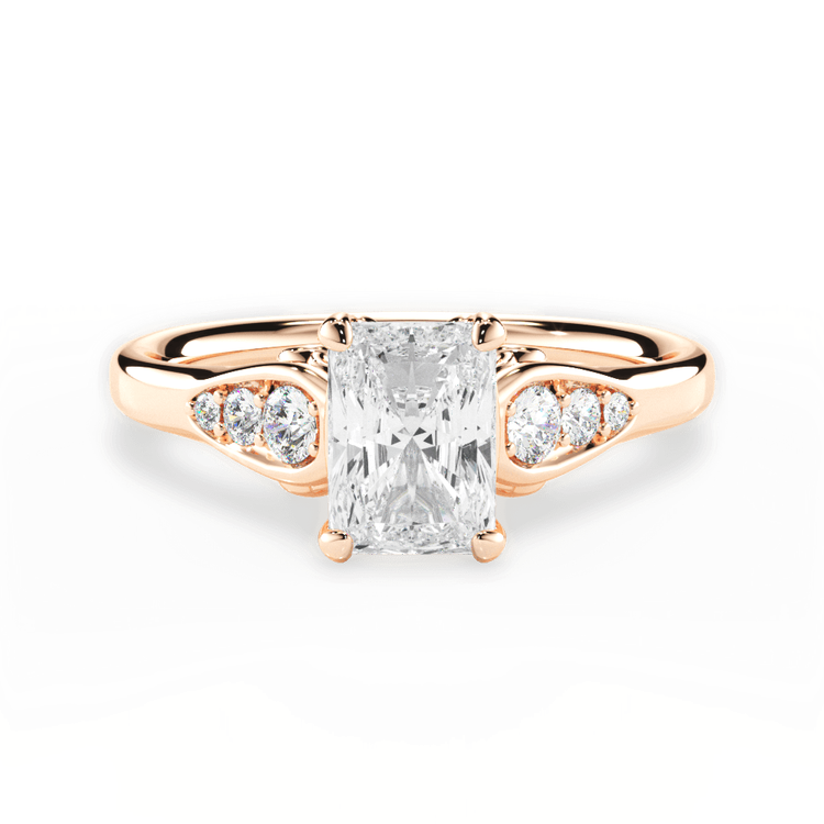 14kt Rose Gold/18kt Rose Gold/radiant/top sku 1RAZ4757