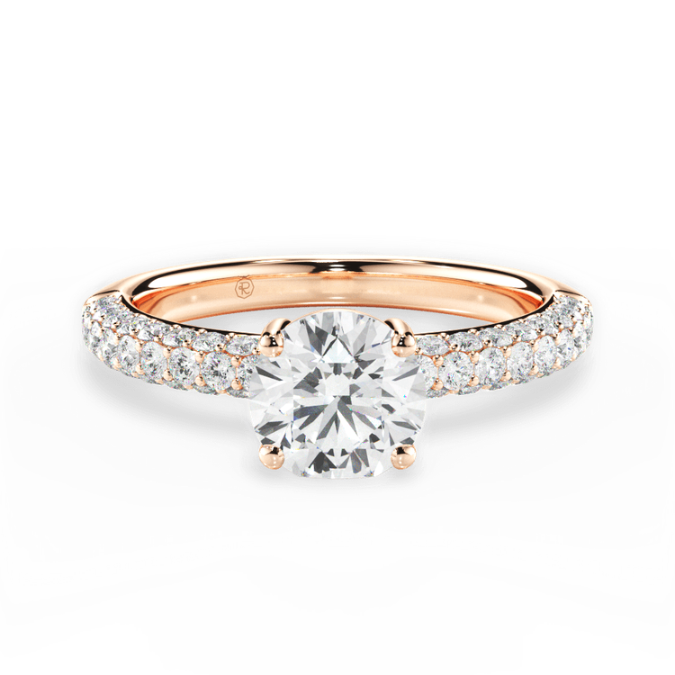 14kt Rose Gold/18kt Rose Gold/round/top sku 1RZ1340