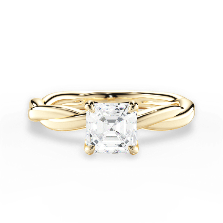14kt Yellow Gold/18kt Yellow Gold/asscher/top sku 1ASZ4702