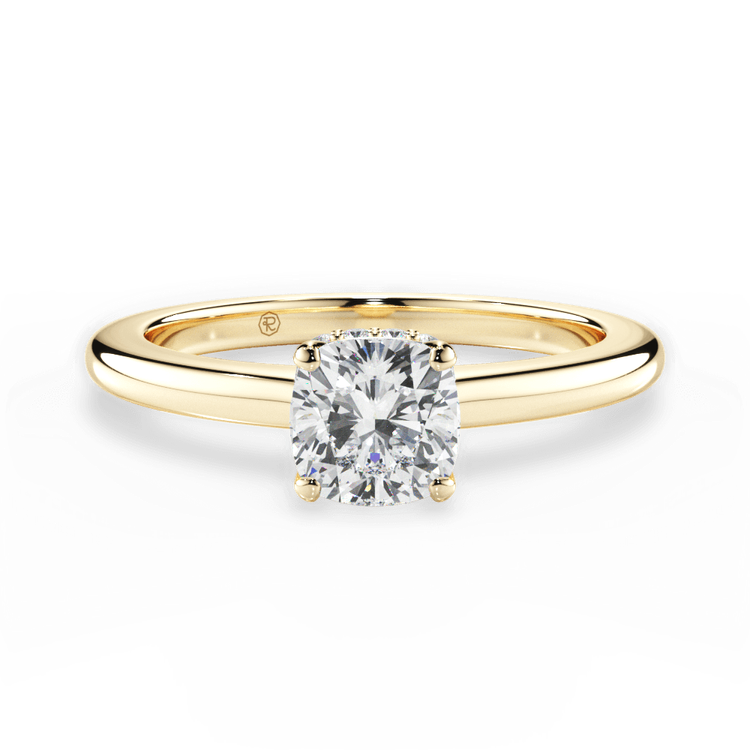 14kt Yellow Gold/18kt Yellow Gold/cushion/top sku 1CUZ1341