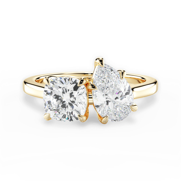 14kt Yellow Gold/18kt Yellow Gold/pear/top sku 1CUZ1002CLDPE