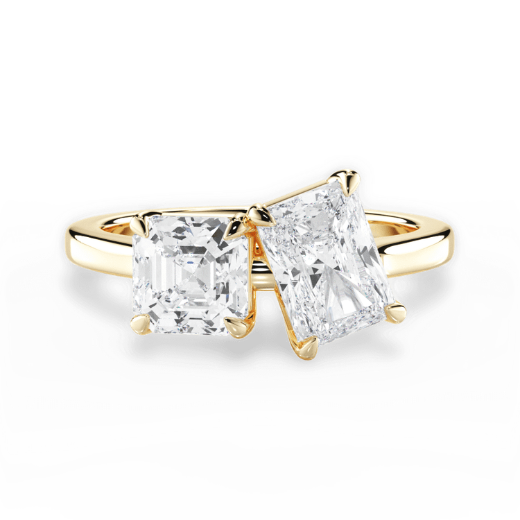 14kt Yellow Gold/18kt Yellow Gold/radiant/top sku 1ASZ1001CLDRA