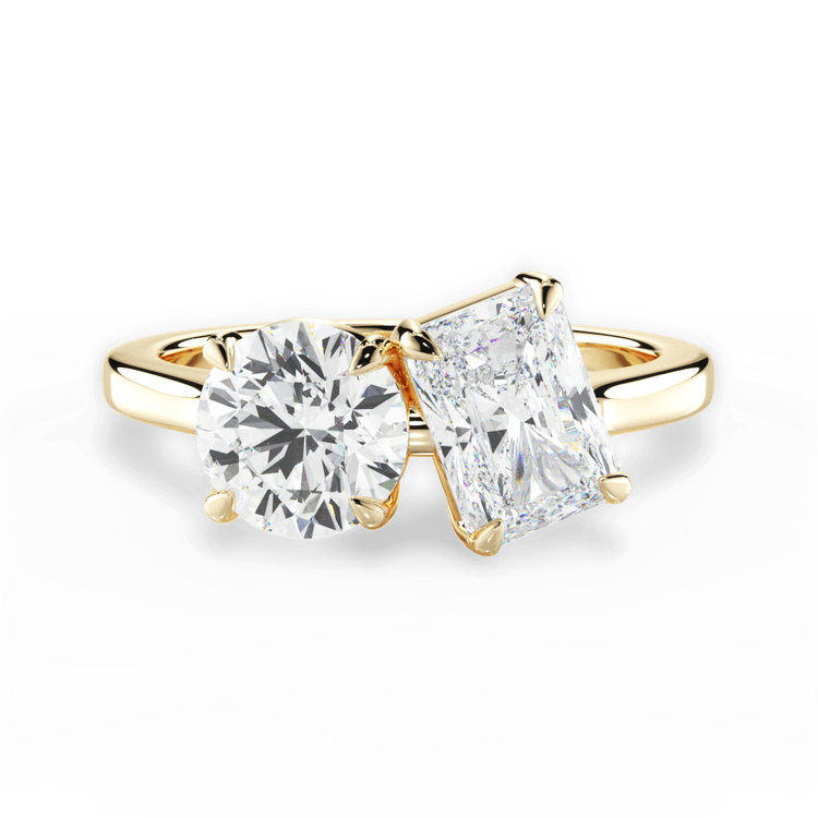 14kt Yellow Gold/18kt Yellow Gold/radiant/top sku 1RZ1003CLDRA