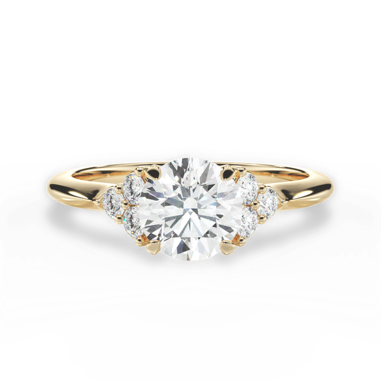 14kt Yellow Gold/18kt Yellow Gold/round/top sku 1RZ4705