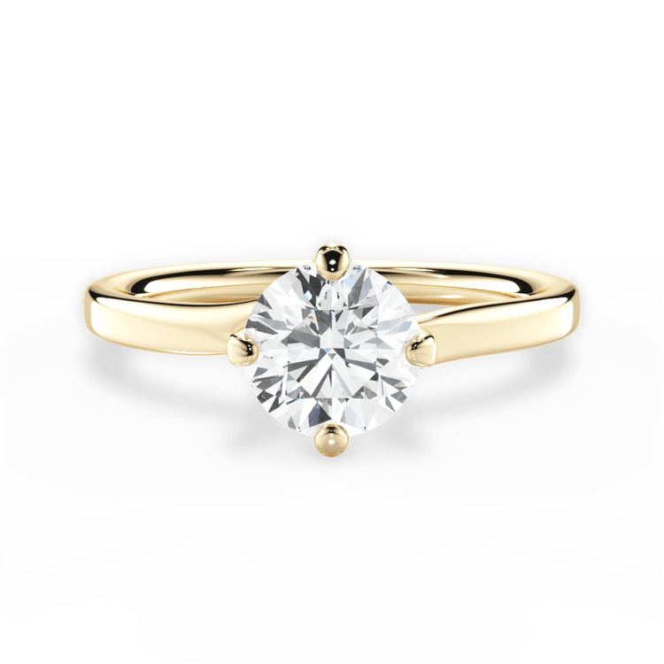 14kt Yellow Gold/18kt Yellow Gold/round/top sku 1RZ4765