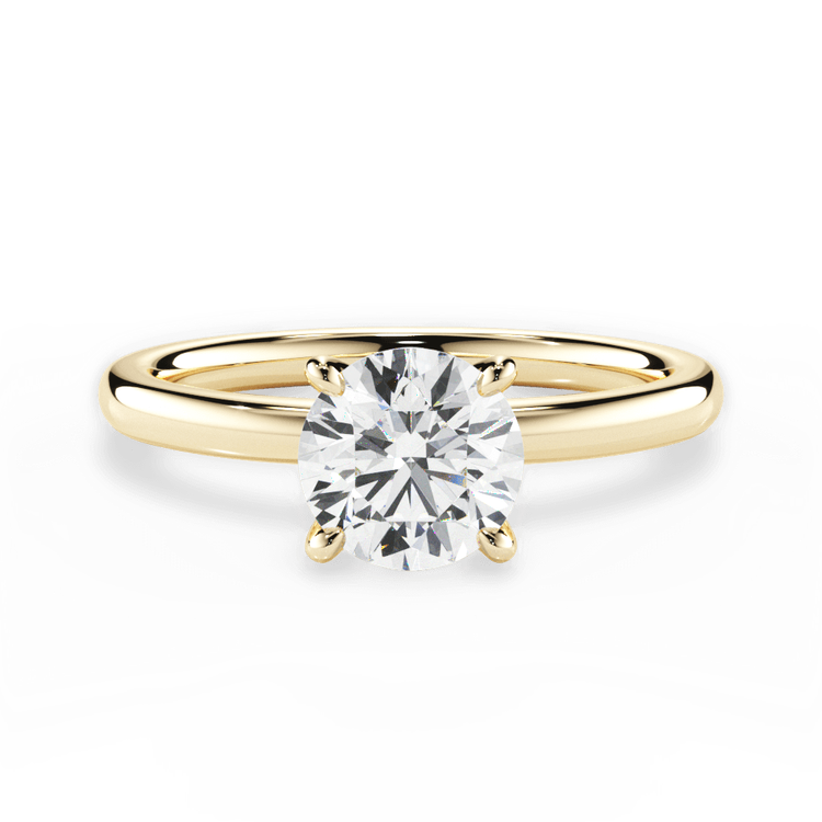 14kt Yellow Gold/18kt Yellow Gold/round/top sku 1RZ4775