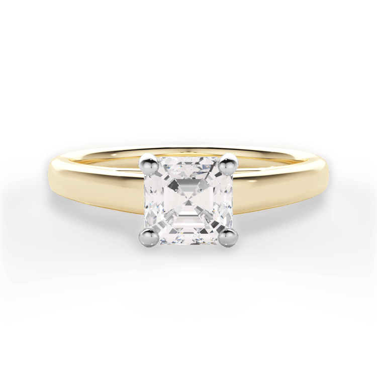 14kt Yellow Gold/18kt Yellow Gold/asscher/top sku 1ASZ7231