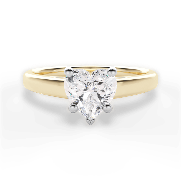 14kt Yellow Gold/18kt Yellow Gold/heart/top sku 1HZ7231