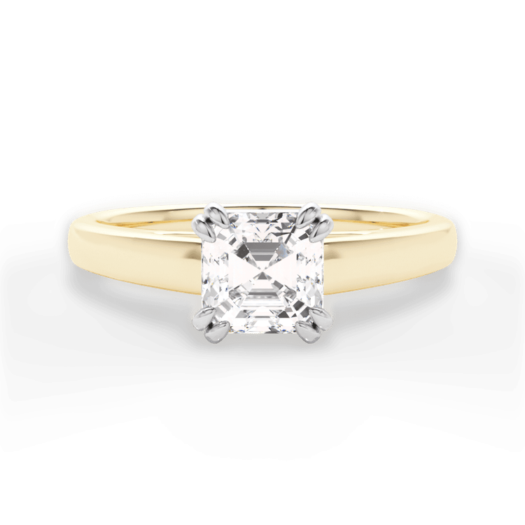14kt Yellow Gold/18kt Yellow Gold/asscher/top sku 1ASZ7232