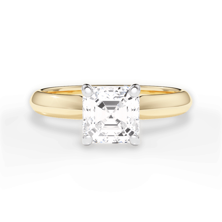 14kt Yellow Gold/18kt Yellow Gold/asscher/top sku 1ASZ7261