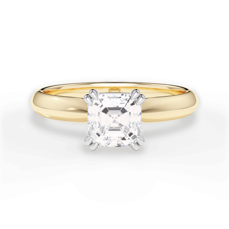 14kt Yellow Gold/18kt Yellow Gold/asscher/top sku 1ASZ7262