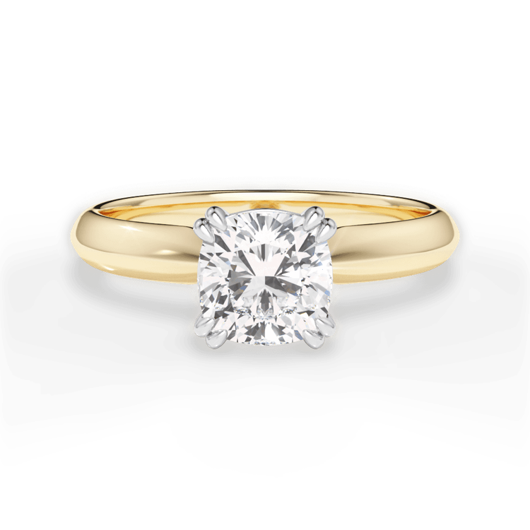 14kt Yellow Gold/18kt Yellow Gold/cushion/top sku 1CUZ7262