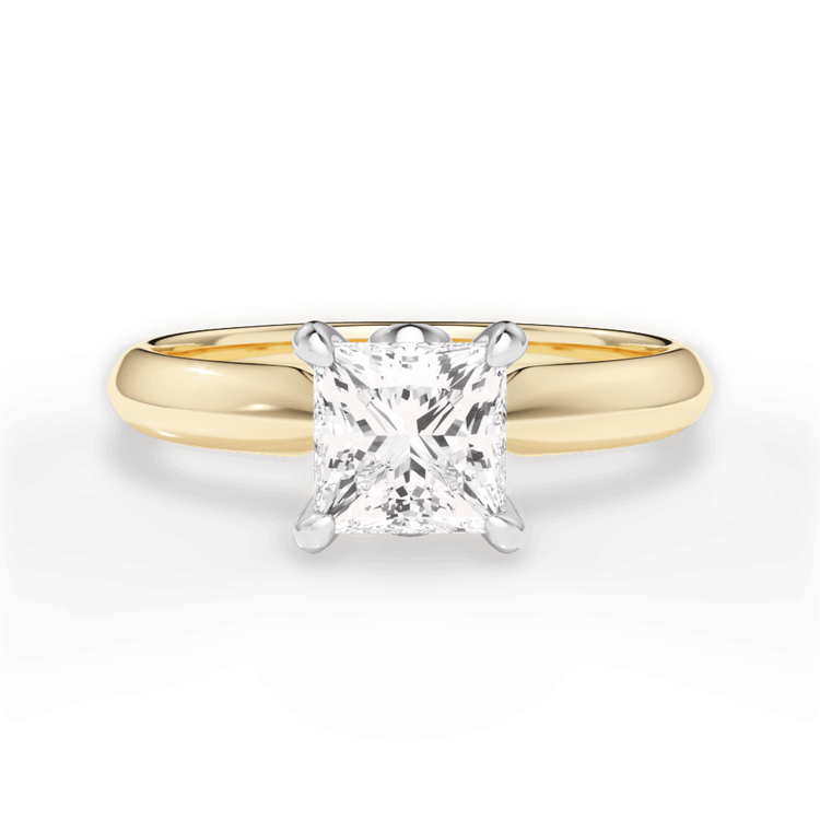 14kt Yellow Gold/18kt Yellow Gold/princess/top sku 1PCZ7264