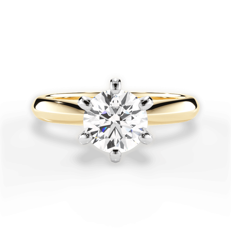 14kt Yellow Gold/18kt Yellow Gold/round/top sku 1RZ7265
