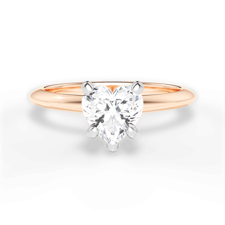 14kt Rose Gold/18kt Rose Gold/heart/top sku 1HZ7286