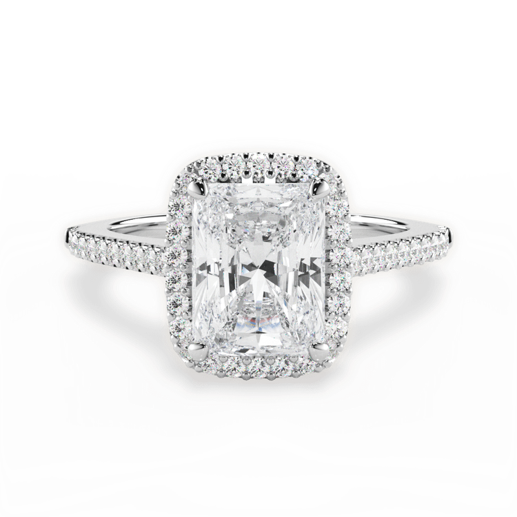 14kt White Gold/18kt White Gold/Platinum/radiant/top sku 1RAZ4746
