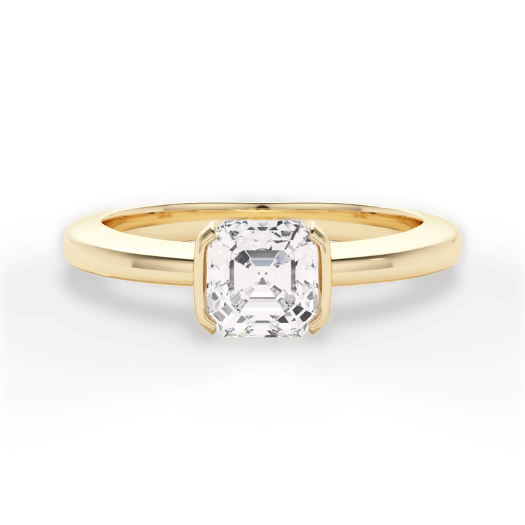 14kt Yellow Gold/18kt Yellow Gold/asscher/top sku 1ASZ1065