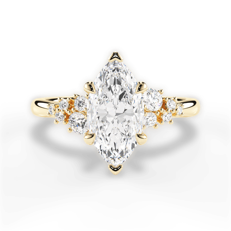 14kt Yellow Gold/18kt Yellow Gold/marquise/top sku 1MZ4500