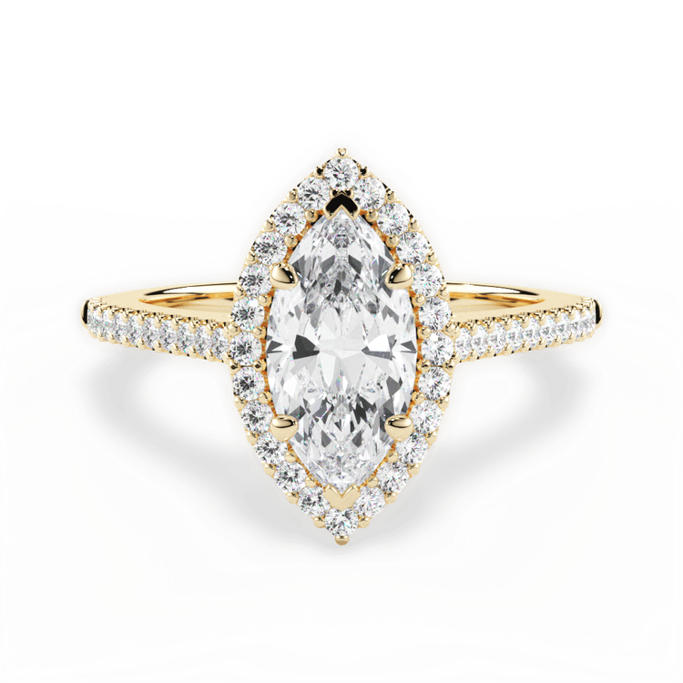 14kt Yellow Gold/18kt Yellow Gold/marquise/top sku 1MZ4746