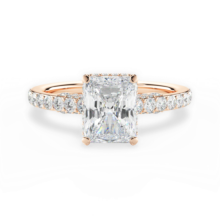 14kt Rose Gold/18kt Rose Gold/radiant/top sku 1RAZ1320
