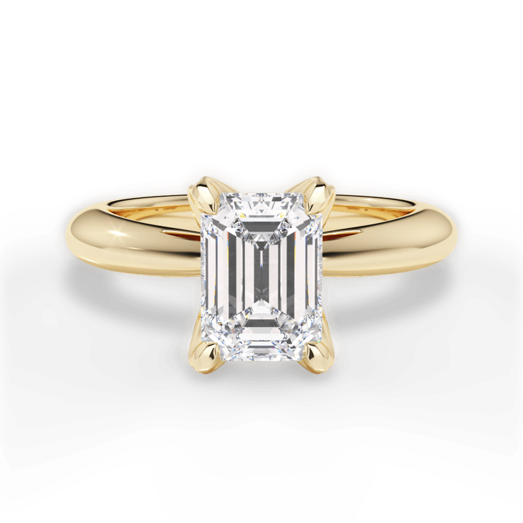 14kt Yellow Gold/18kt Yellow Gold/emerald/top sku 1ECZ3279